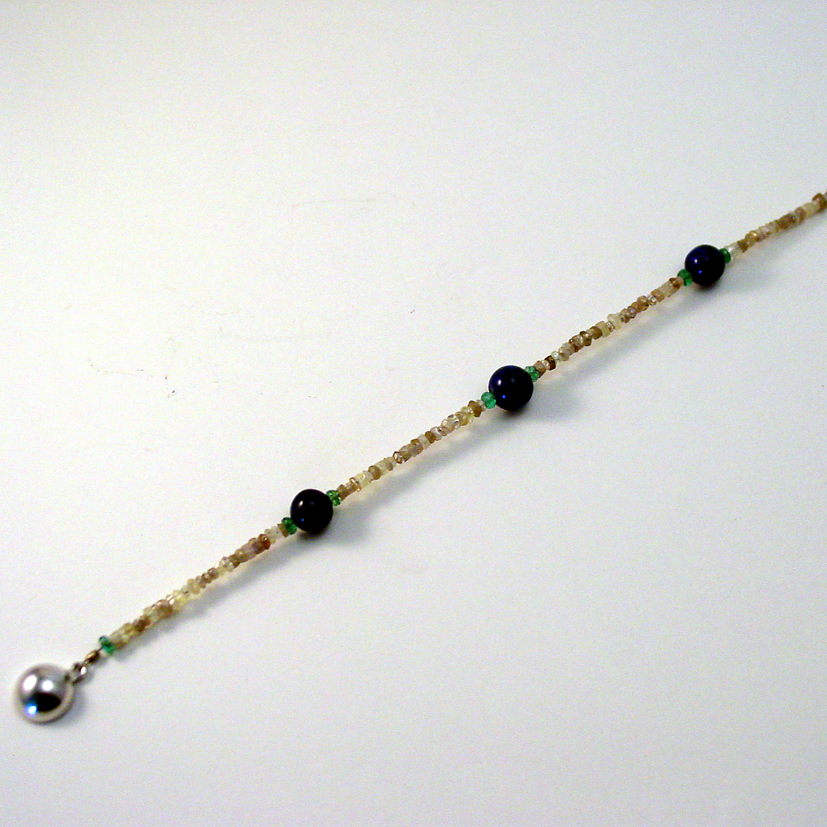 Armband Diamant en Lapis Lazuli